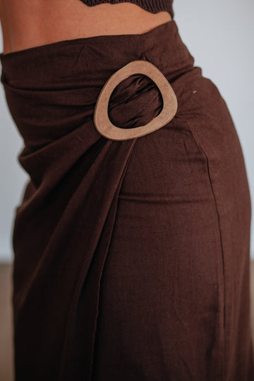 Annalea Linen Skirt