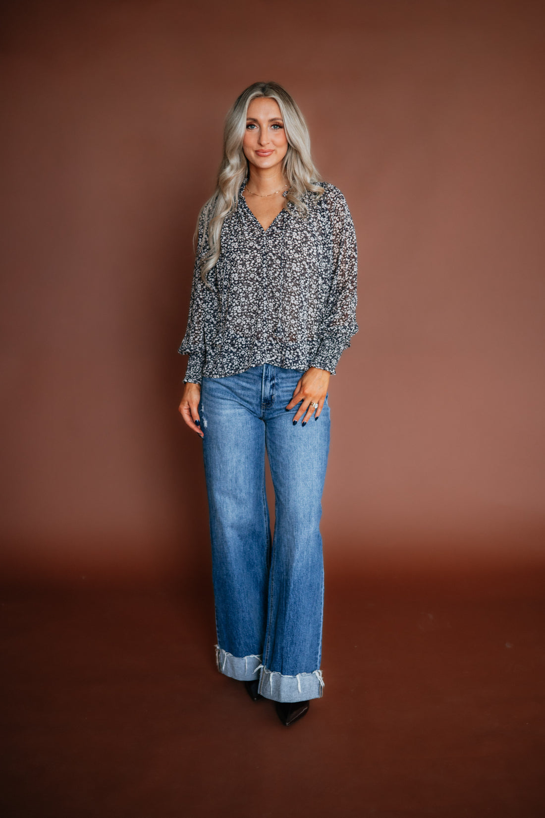 Aminah Floral Top