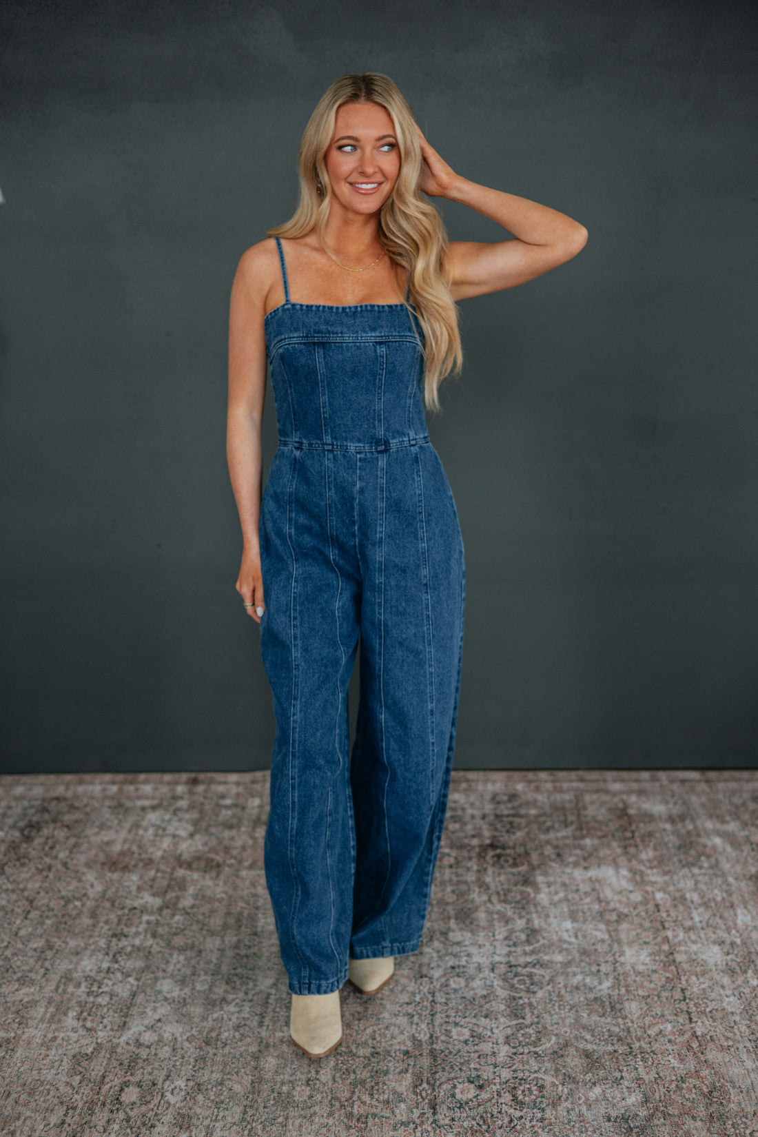 Rye Denim Jumpsuit