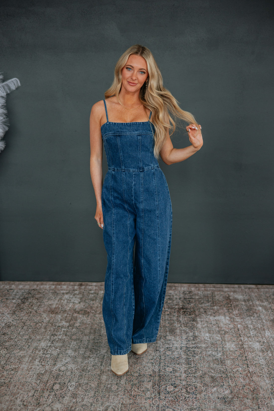 Rye Denim Jumpsuit