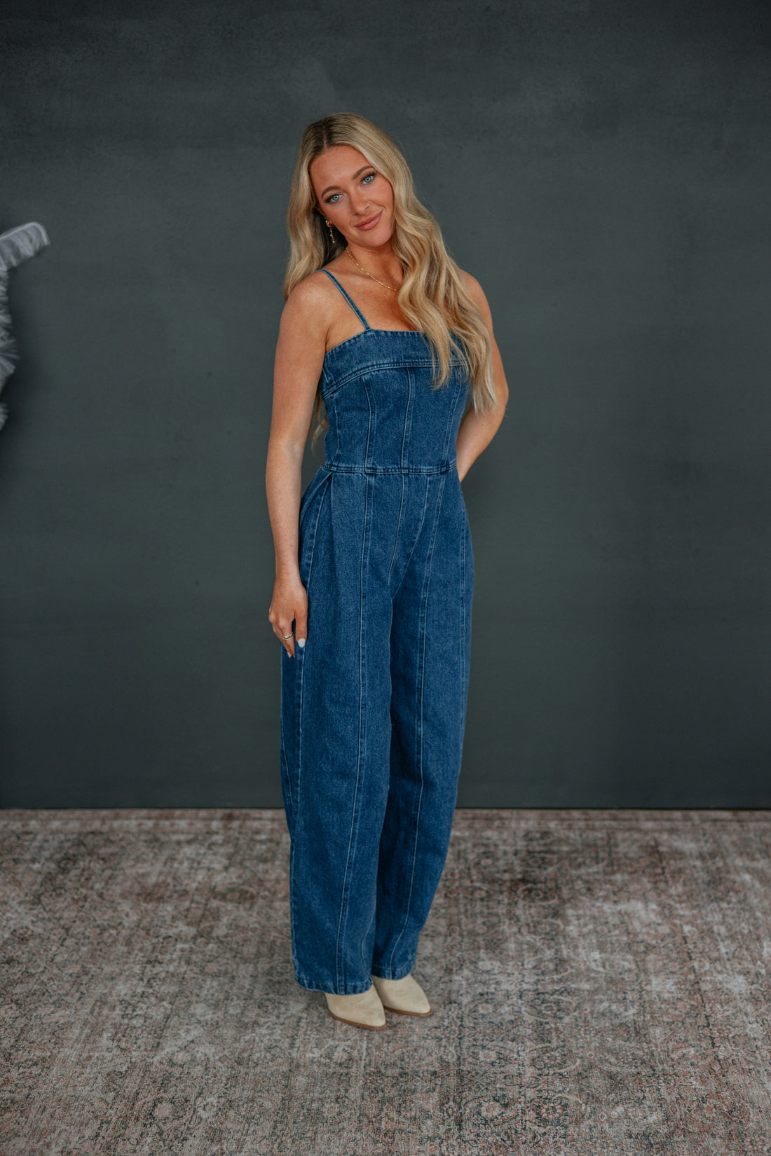 Rye Denim Jumpsuit