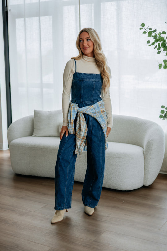 Rye Denim Jumpsuit