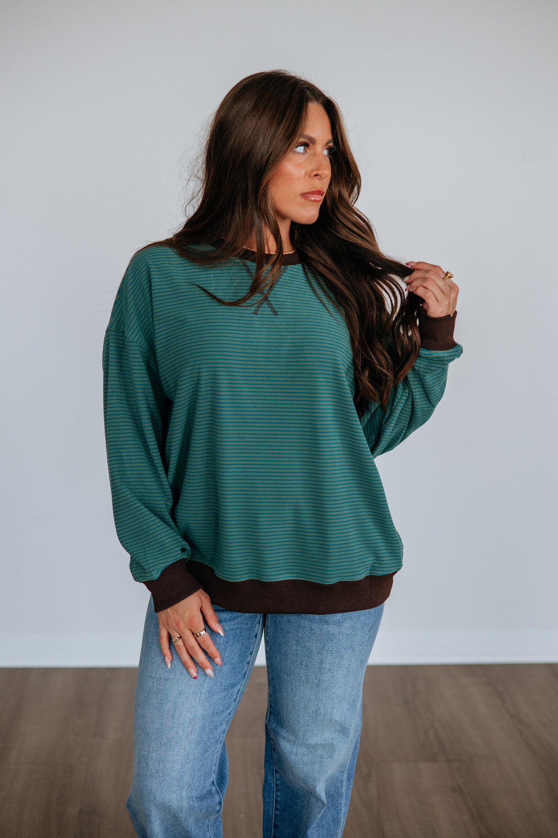 Kaleb Striped Top