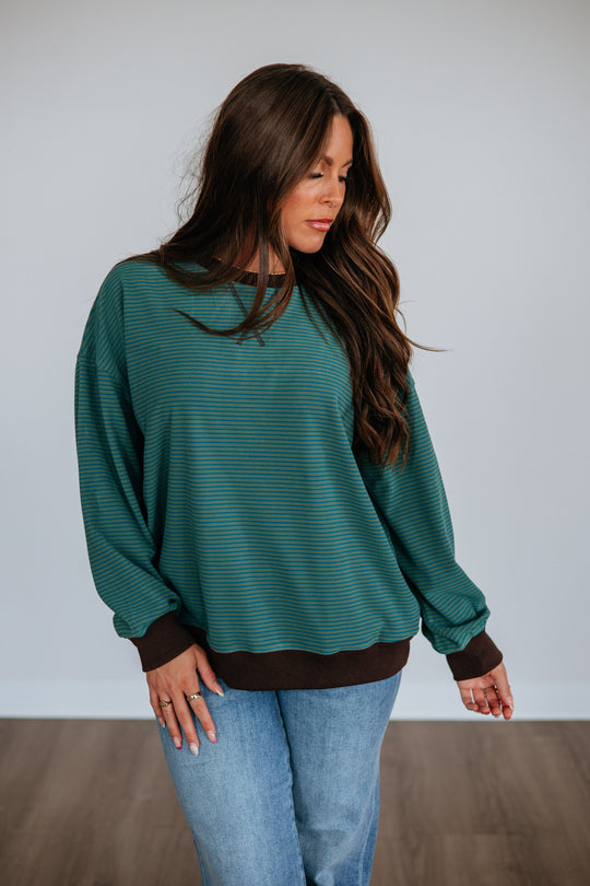Kaleb Striped Top