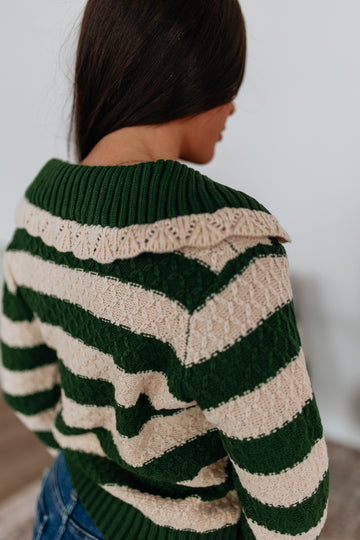 Everlynn Striped Sweater