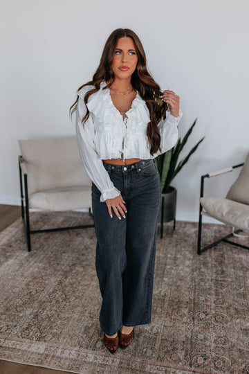 Maria Ruffled Top