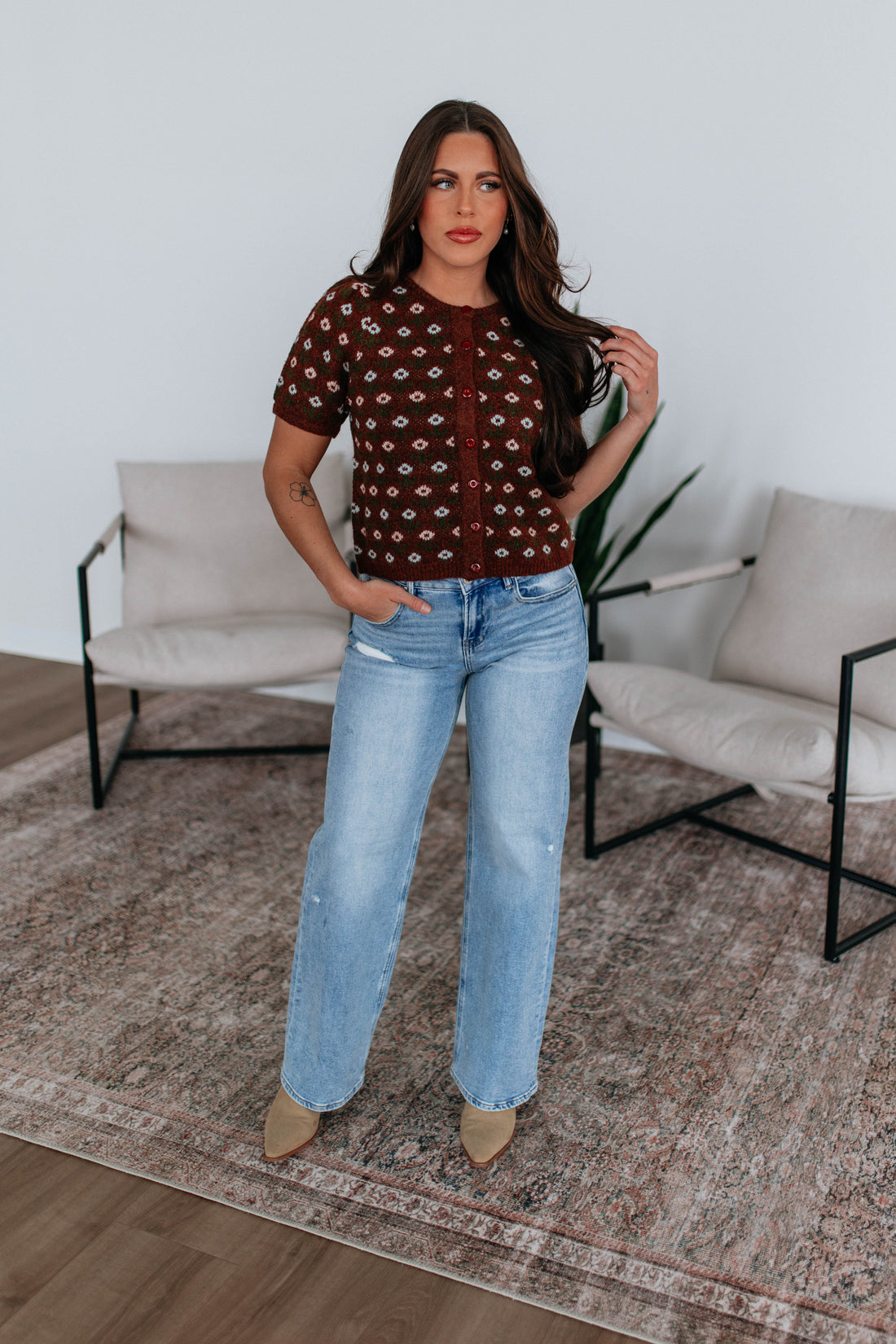 Rosanne Cardigan Top