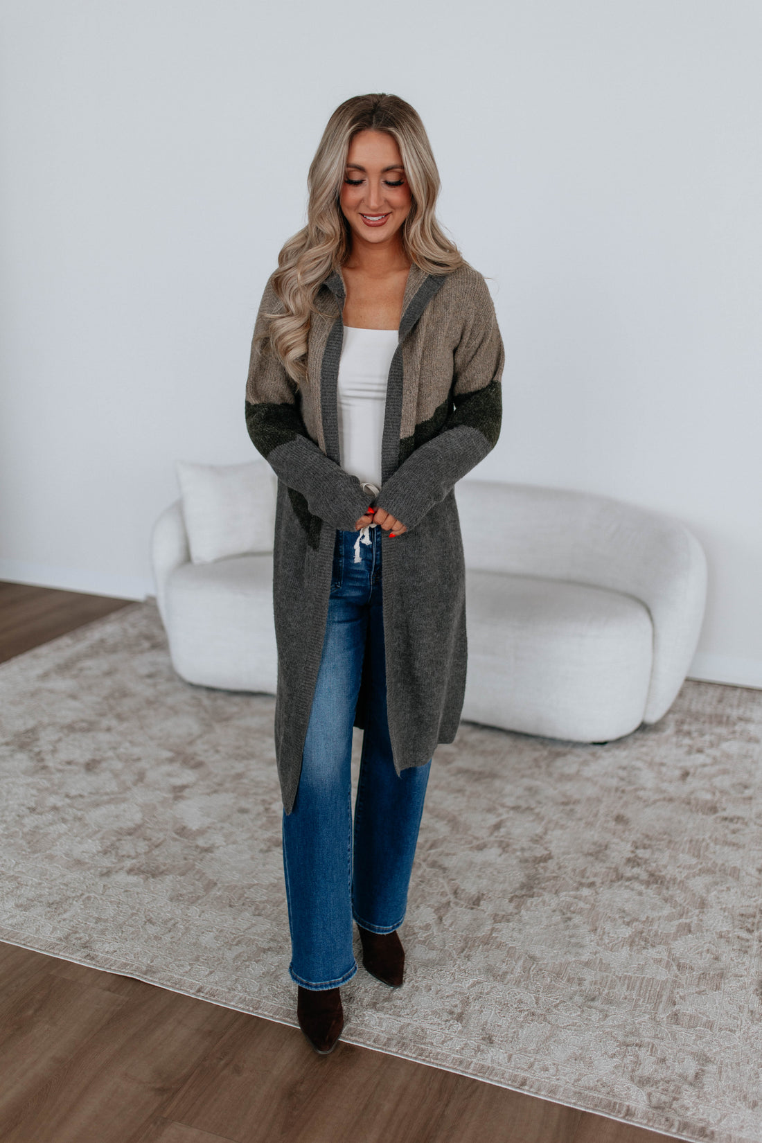 Joanie Hooded Cardigan