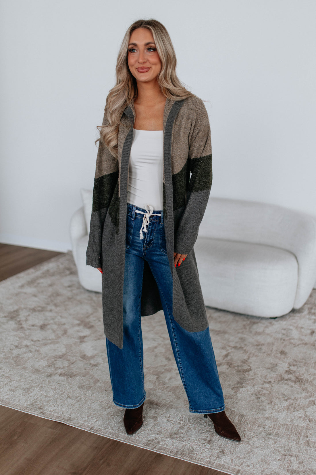 Joanie Hooded Cardigan