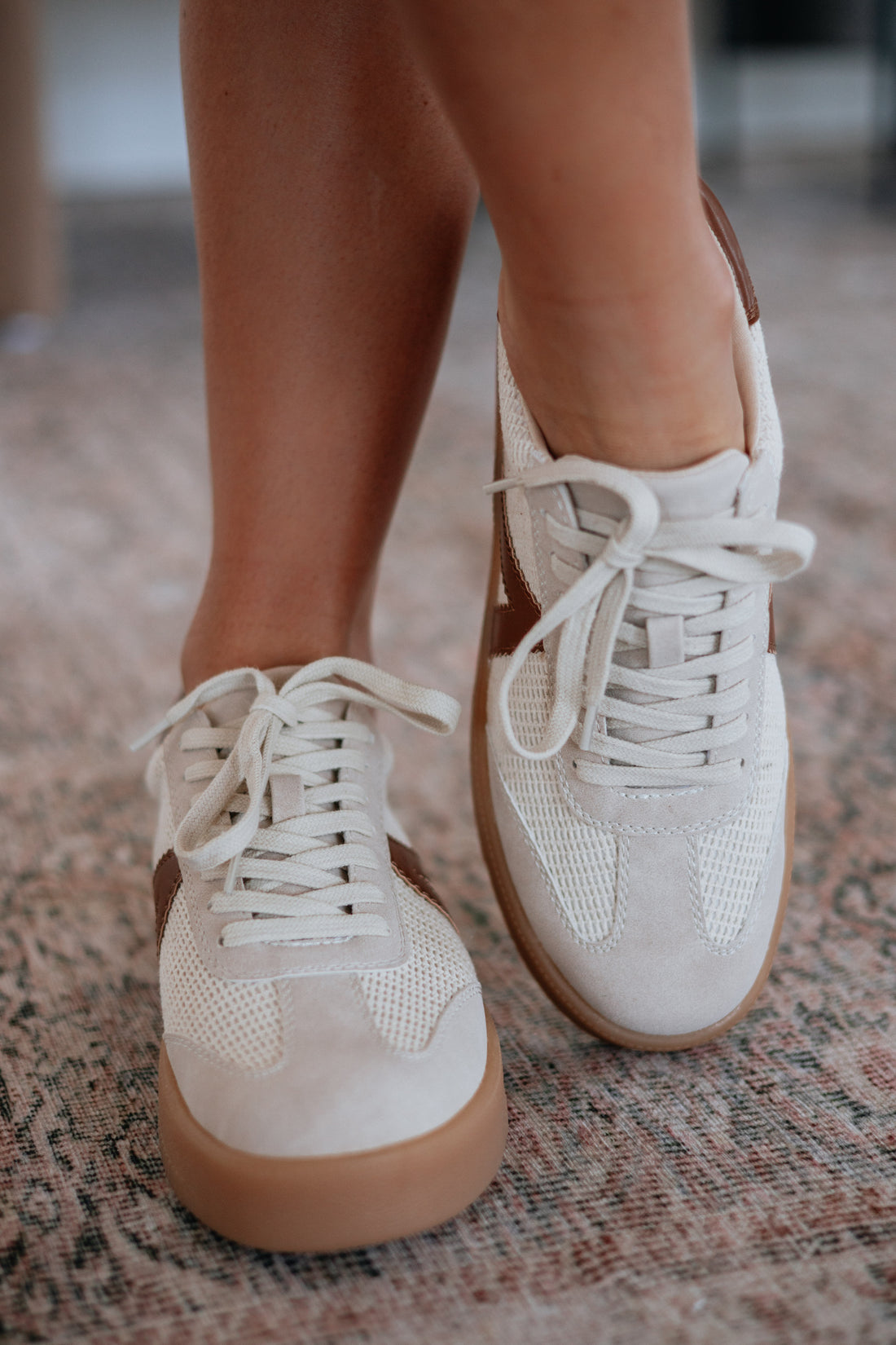 Watch Your Step Sneakers - Mocha Mix