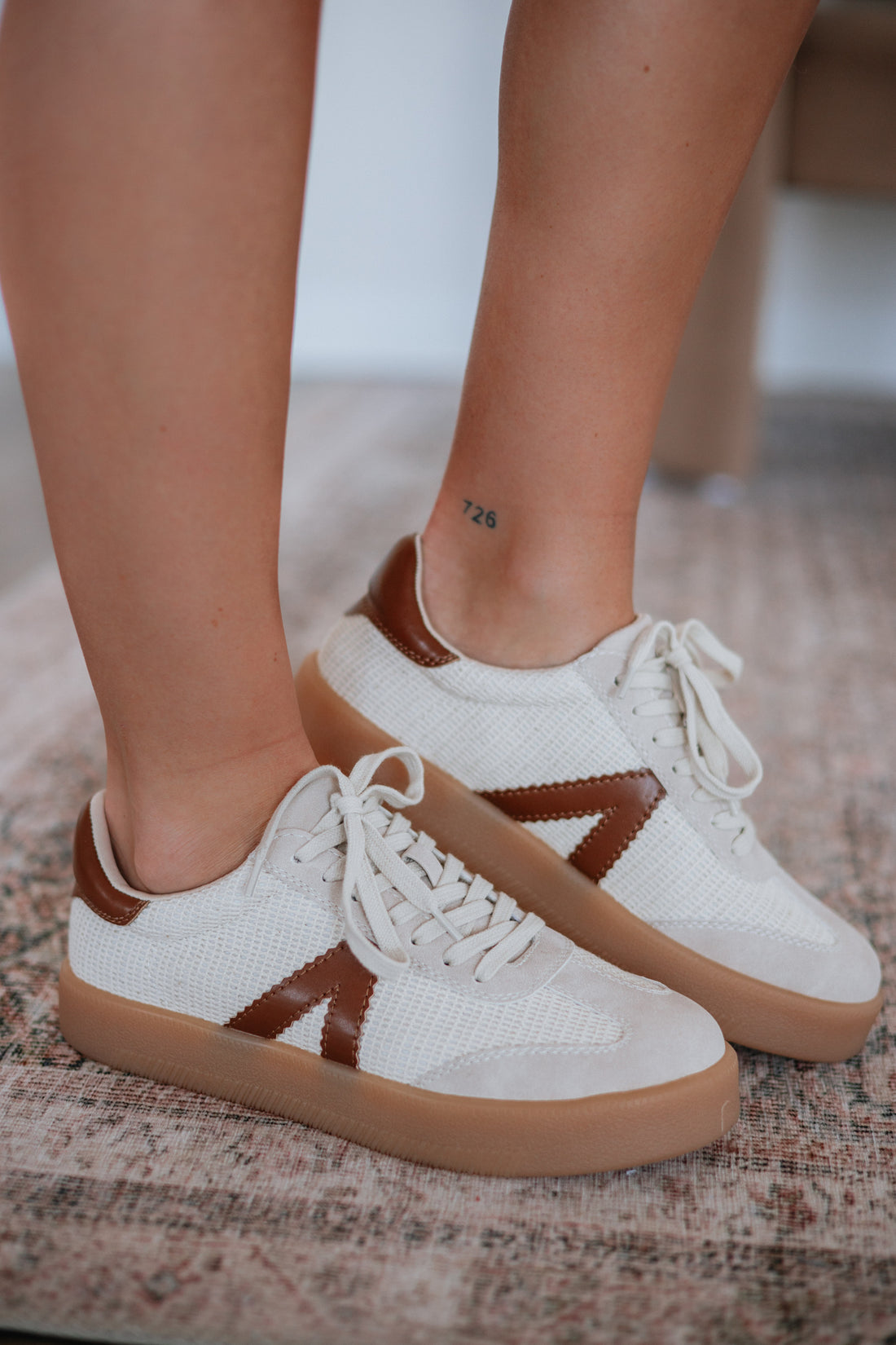 Watch Your Step Sneakers - Mocha Mix