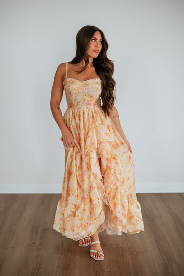 Carmilla Floral Dress
