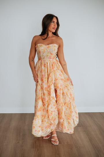 Carmilla Floral Dress