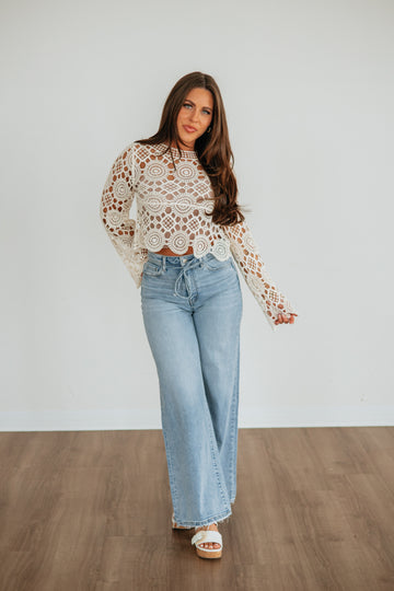 Dasha Crochet Top