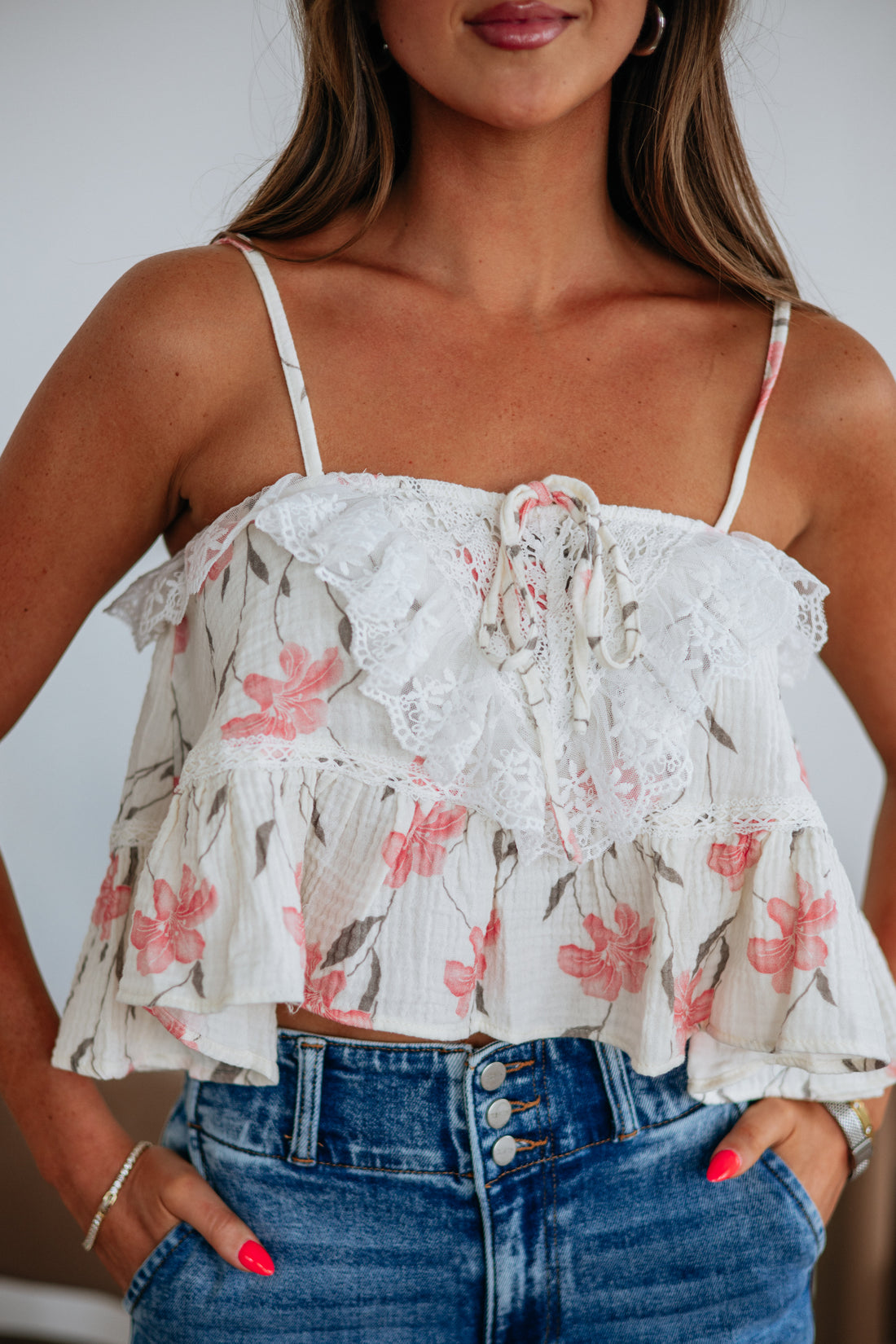 Laurita Floral Tank