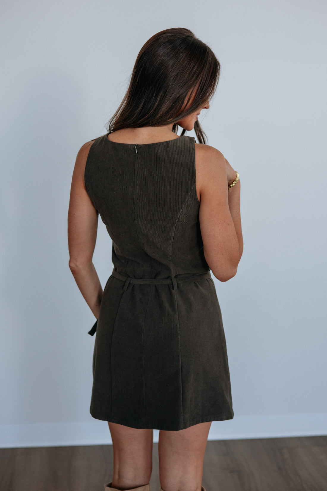 Mande Suede Dress