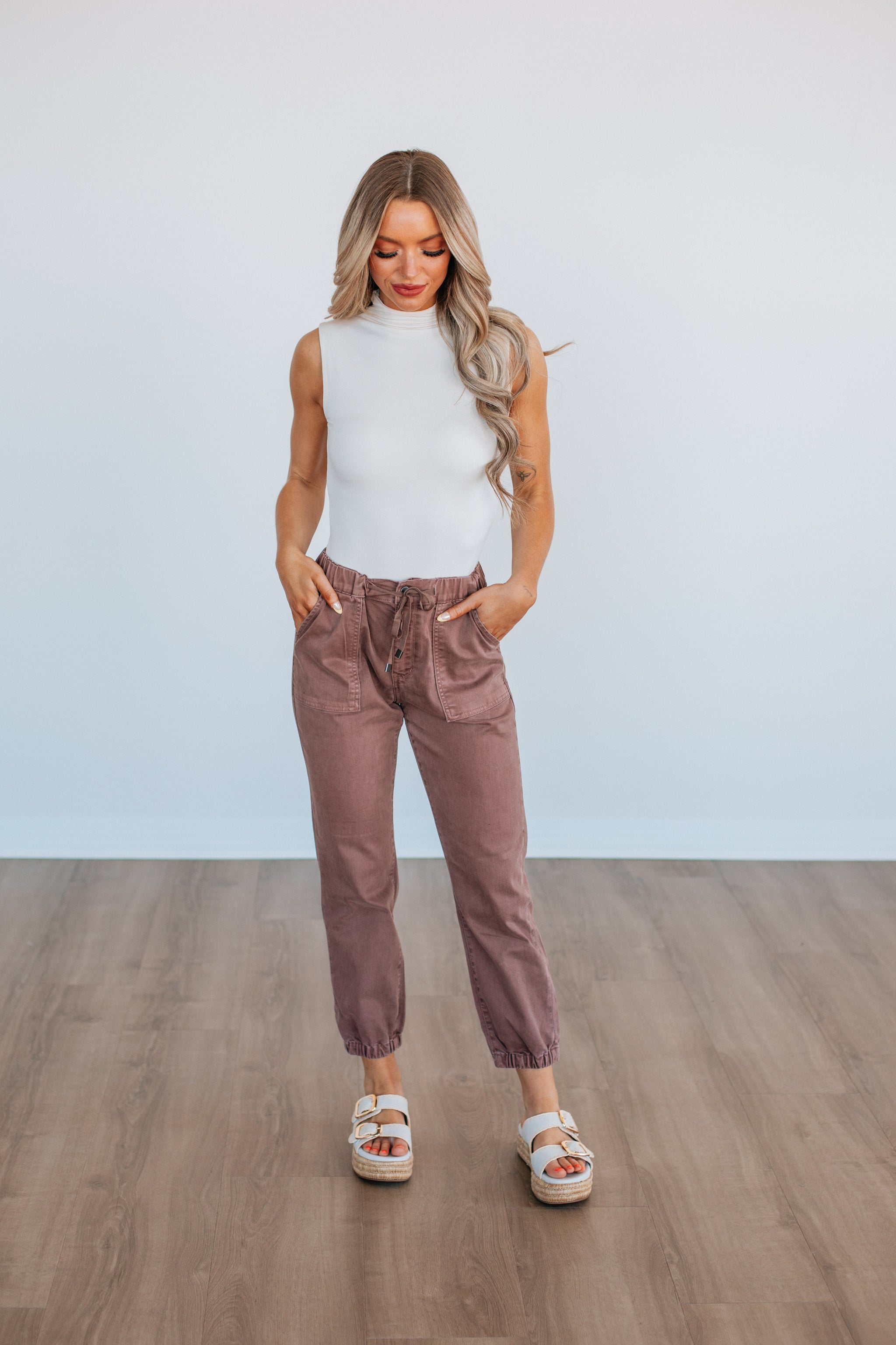 Drea Mica Joggers - Cocoa