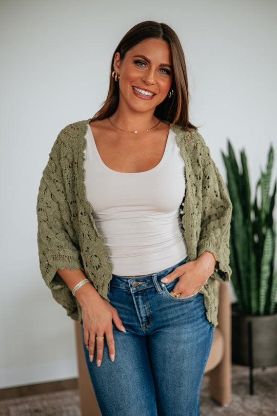 Kalah Crochet Cardigan