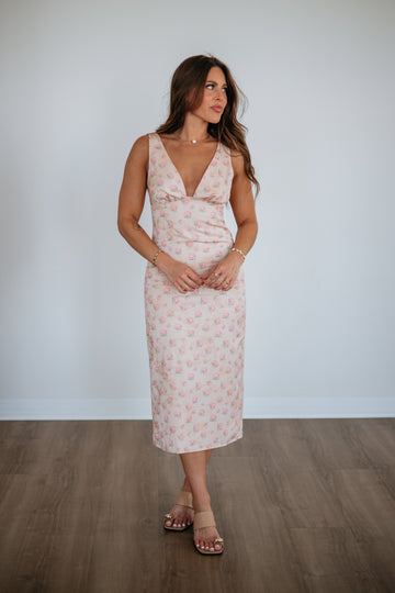 Auriel Floral Dress