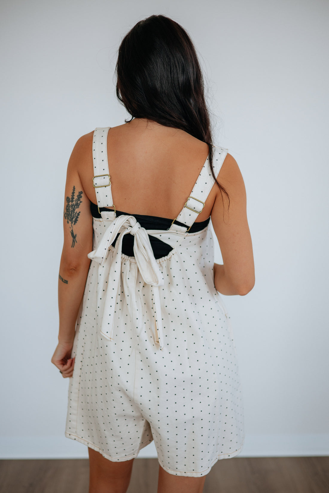 Maevie Denim Romper