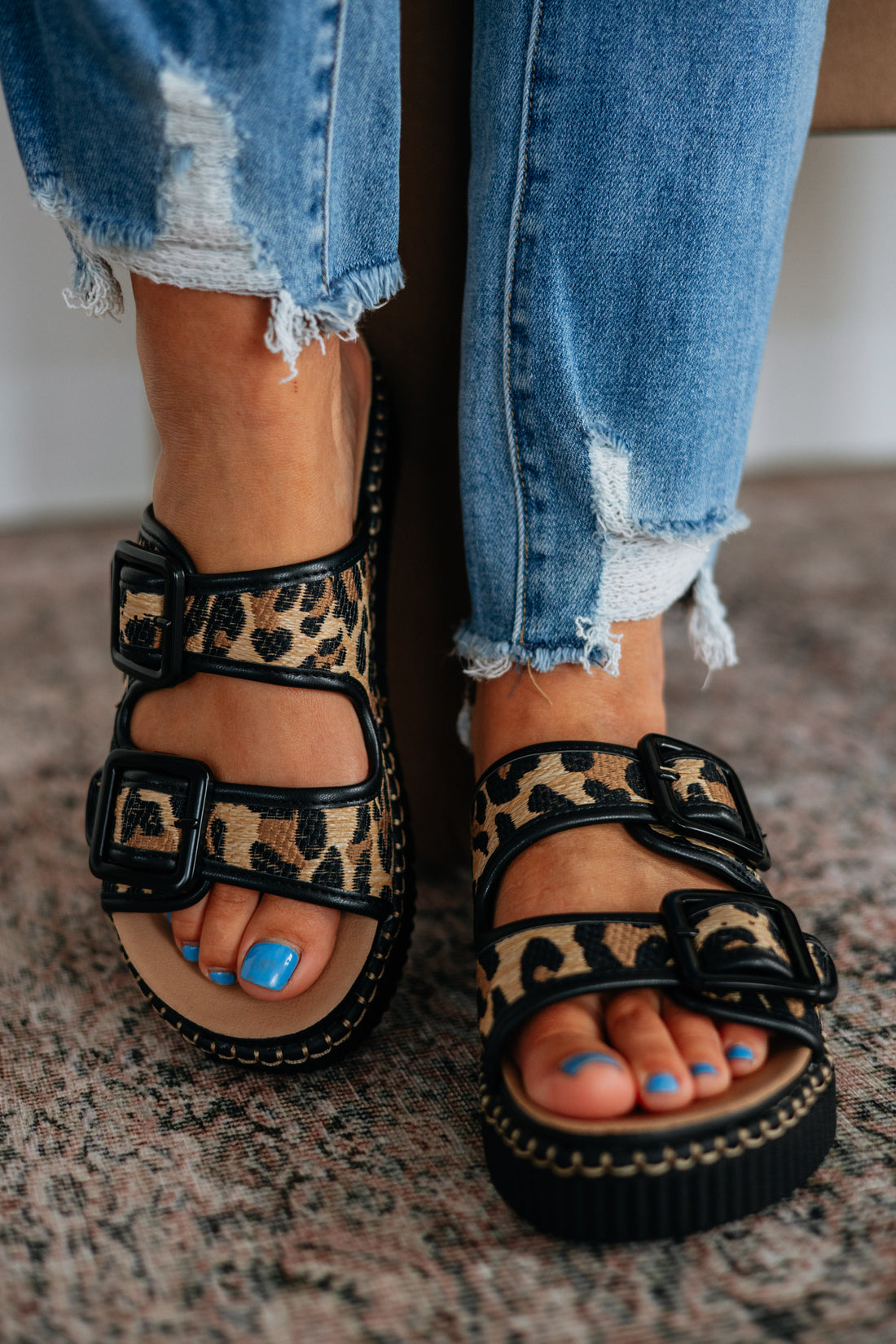 Can't Talk Right Now Sandals