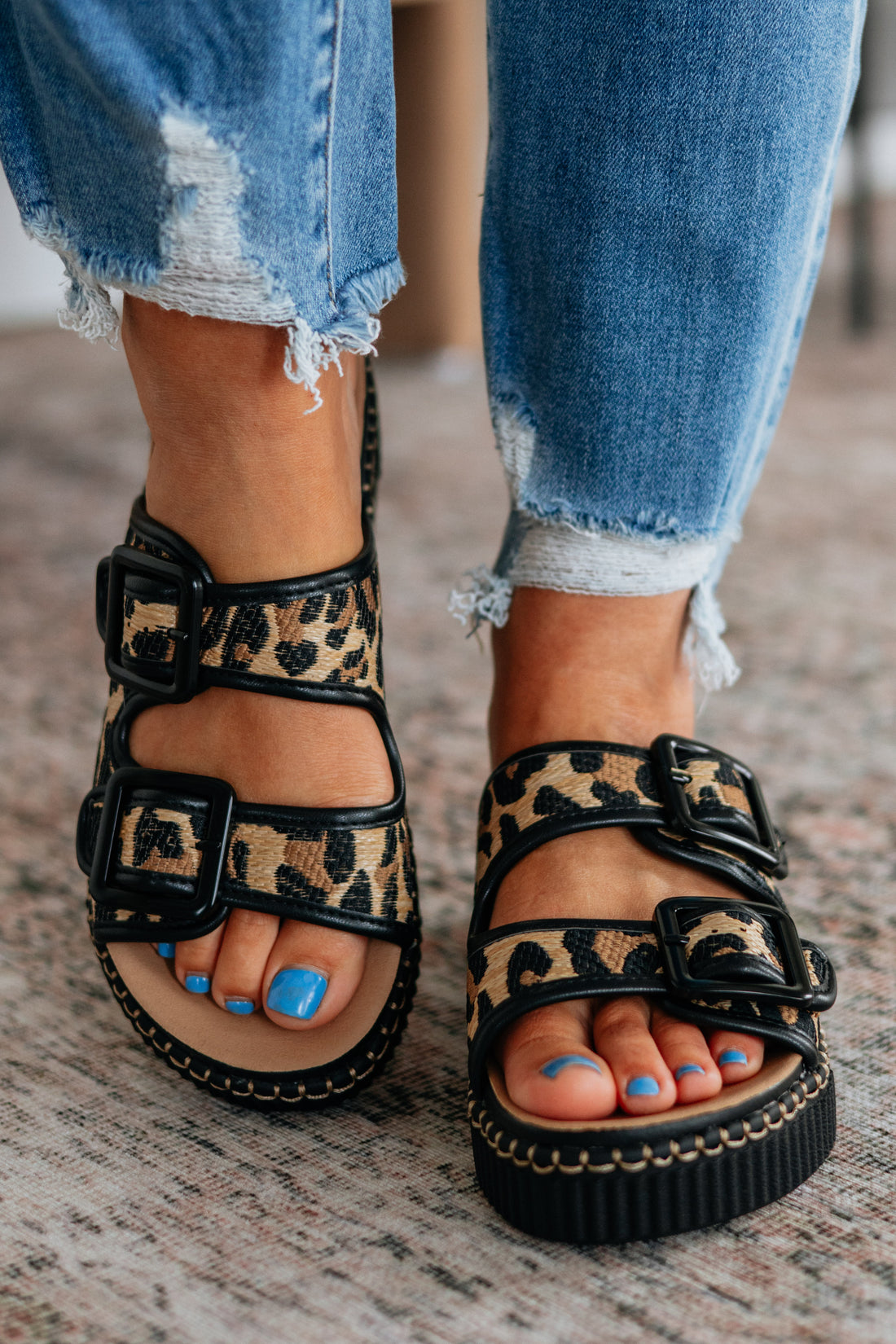 Can't Talk Right Now Sandals