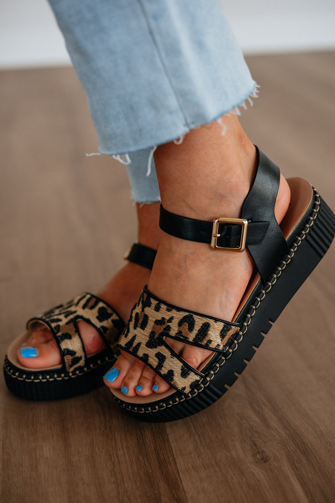 Stylish Steps Platform Sandals