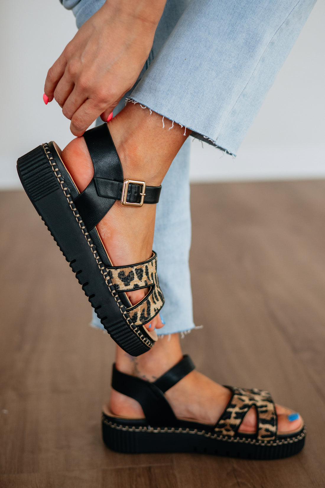 Stylish Steps Platform Sandals