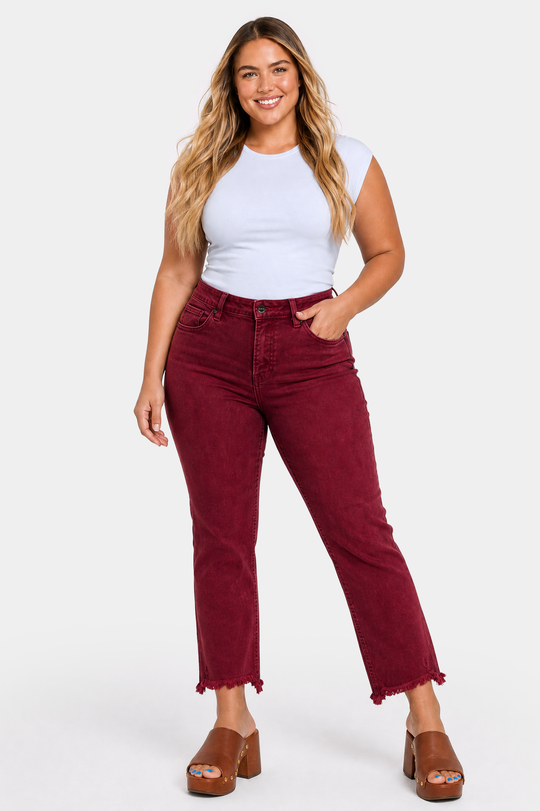 Neona Risen Jeans - Wine