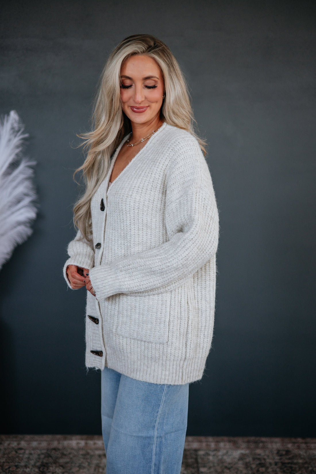 Lennie Oversized Cardigan