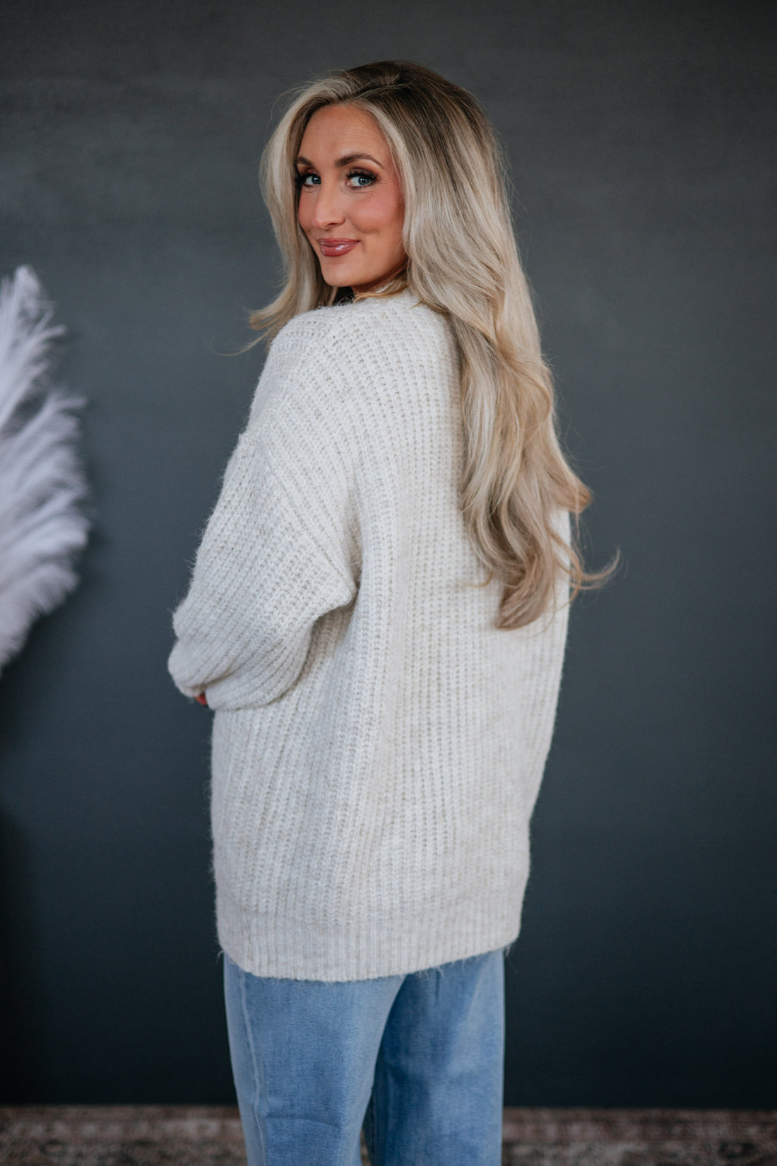 Lennie Oversized Cardigan