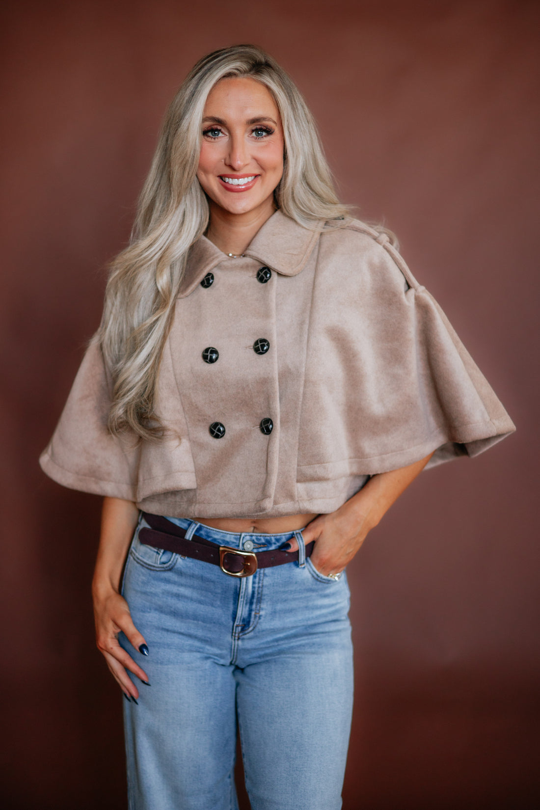 Devonee Cape Coat