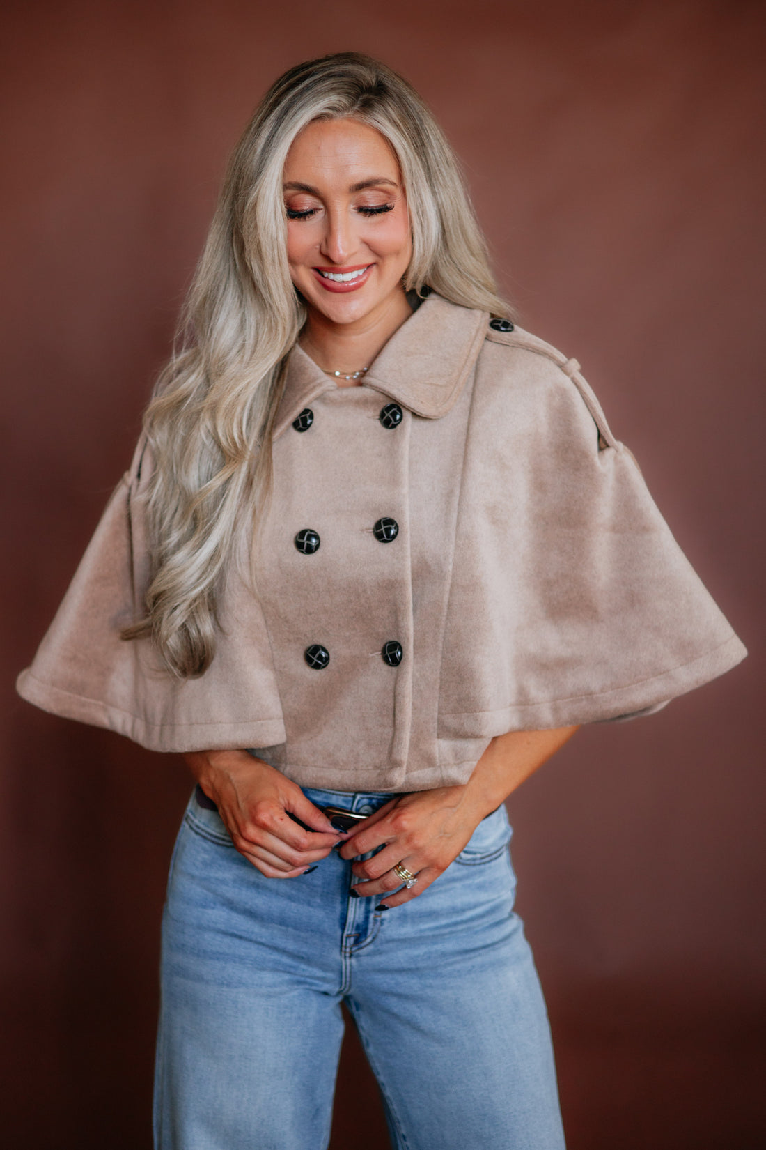 Devonee Cape Coat