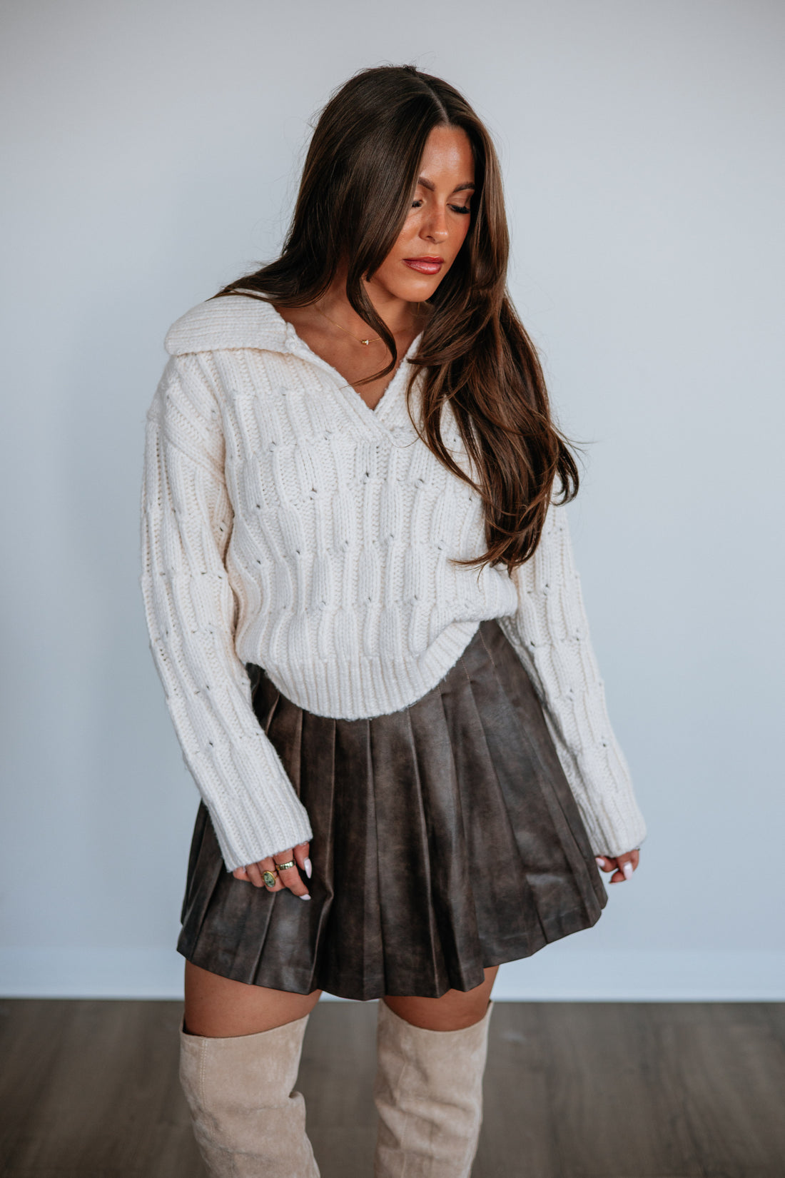 Committed To Cozy Sweater