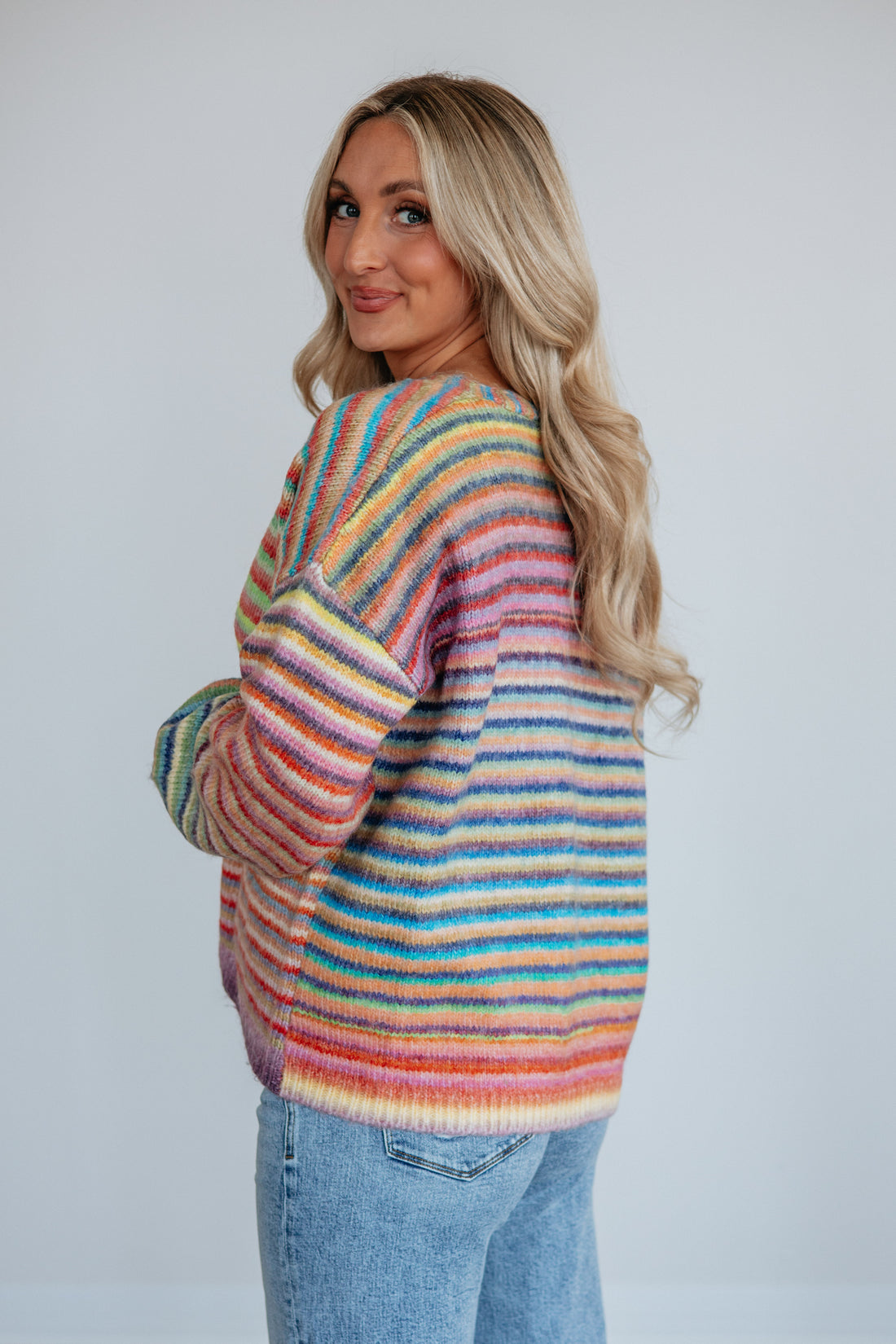 Kerrie Striped Cardigan