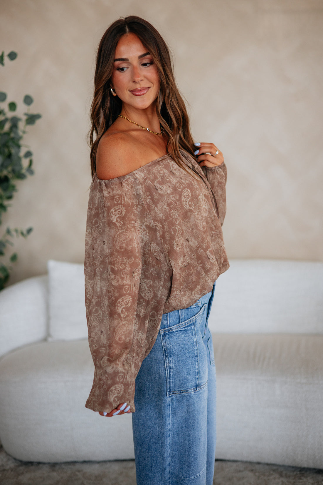 Maia Paisley Blouse