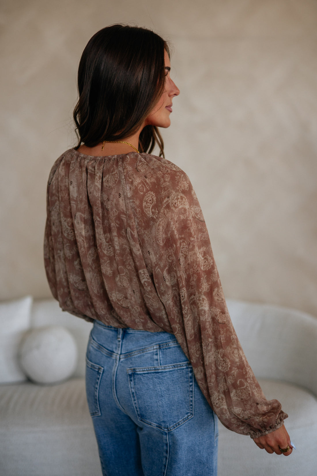 Maia Paisley Blouse