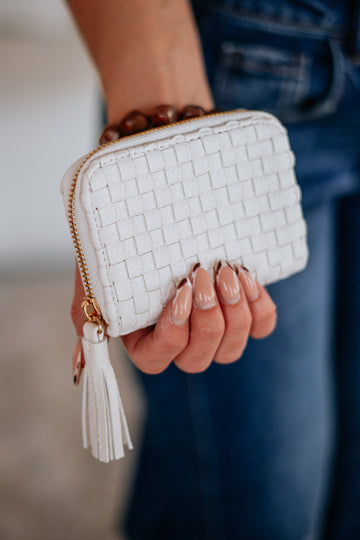 Never On Schedule Wallet - Cream