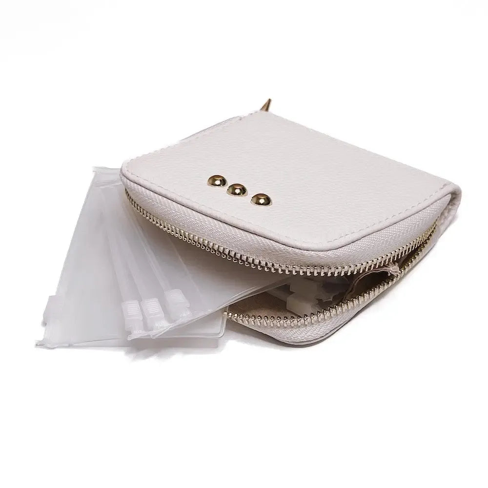 On The Road Travel Pouch - Cream